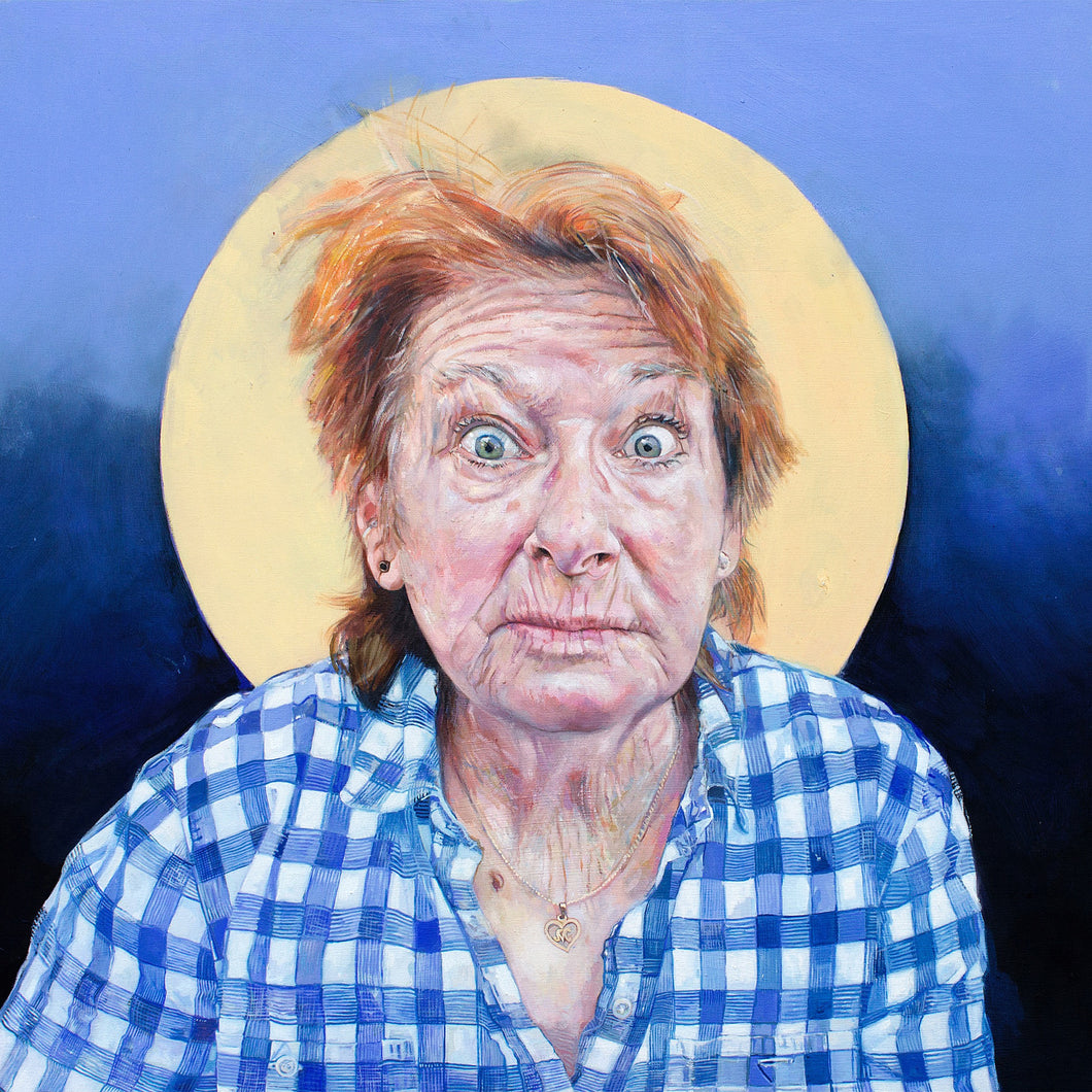 Angry Mother - Original Oil Painting