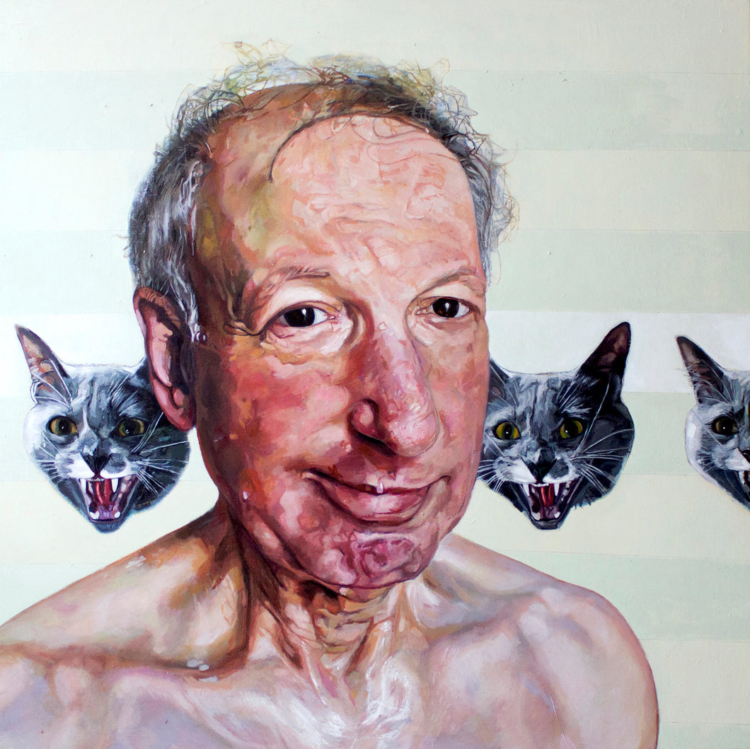 Hissing Terror & Becker's Oblivion - Original Oil Painting
